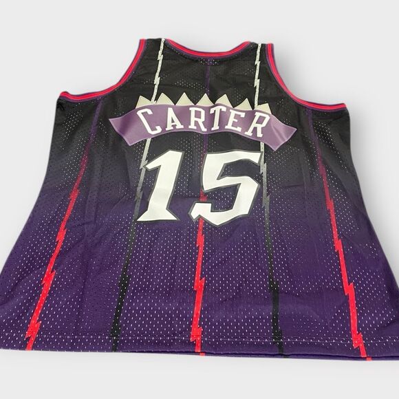 Mitchell & Ness Carter 98-99 Toronto Raptors Hardwood Classics Swingman Jersey - Picture 6 of 7